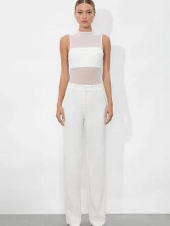 Alice and Olivia HAPPY MOTHER'S DAY*ALEXANDER TROUSER BLACK