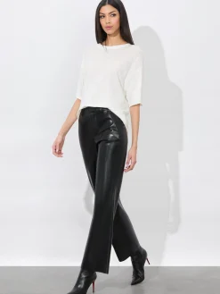 Alice and Olivia VEGAN*ALEXANDER VEGAN TROUSER BLACK