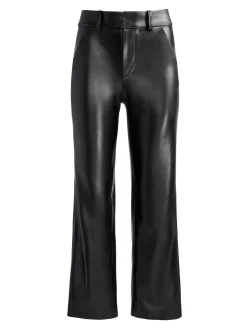 Alice and Olivia VEGAN*ALEXANDER VEGAN TROUSER BLACK