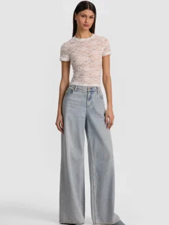 Alice and Olivia JEANS*AMAZING JEAN ENGLISH ROSE