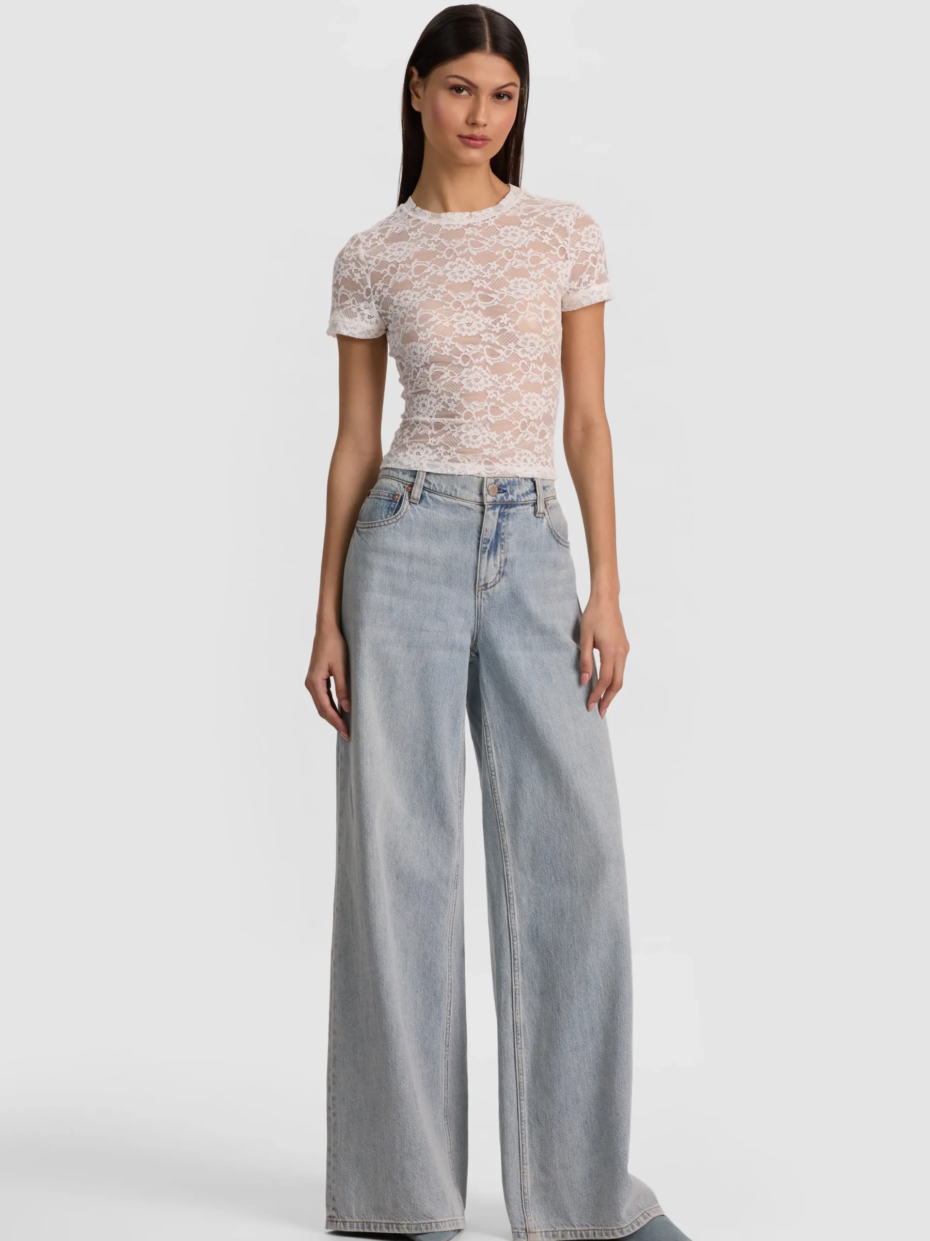 Alice and Olivia JEANS*AMAZING JEAN ENGLISH ROSE
