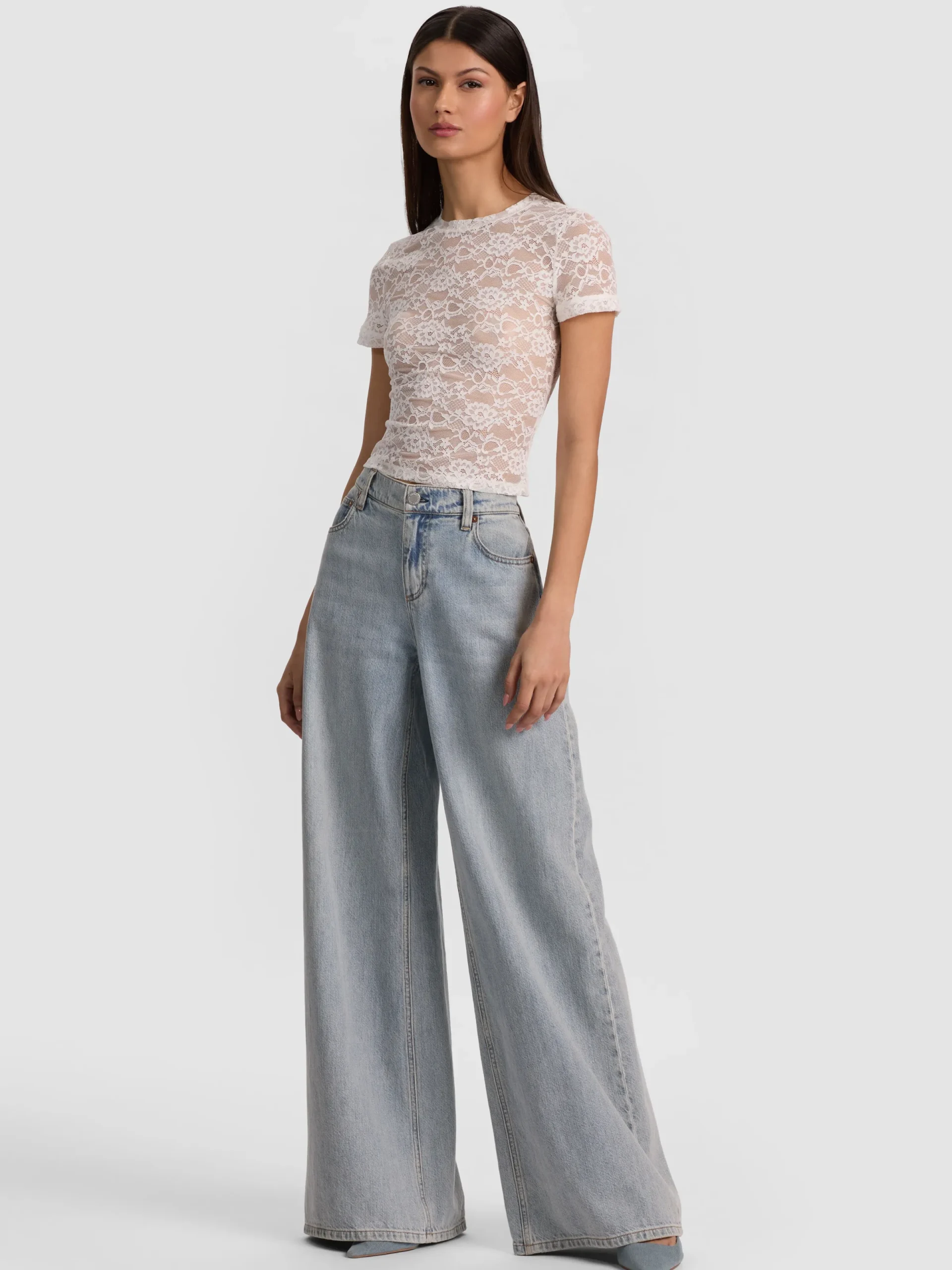 Alice and Olivia JEANS*AMAZING JEAN ENGLISH ROSE