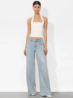 Alice and Olivia JEANS*AMAZING JEAN GREY MINERAL