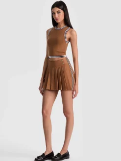 Alice and Olivia TANKS*AMITY TANK BLACK