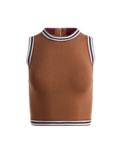 Alice and Olivia TANKS*AMITY TANK BLACK