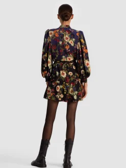 Alice and Olivia MINI*ANTONETTE MINI DRESS REGAL RETREAT