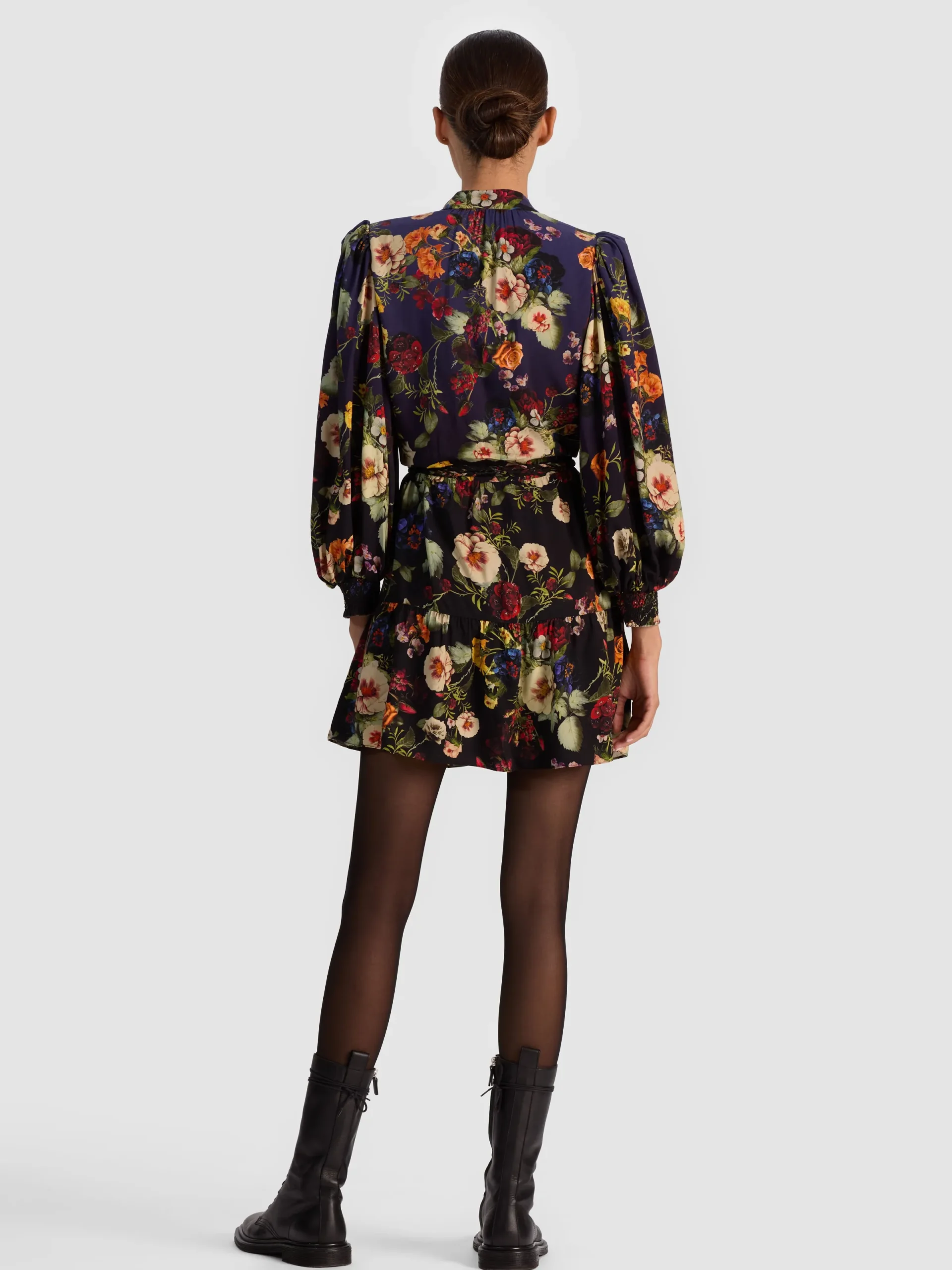 Alice and Olivia MINI*ANTONETTE MINI DRESS REGAL RETREAT