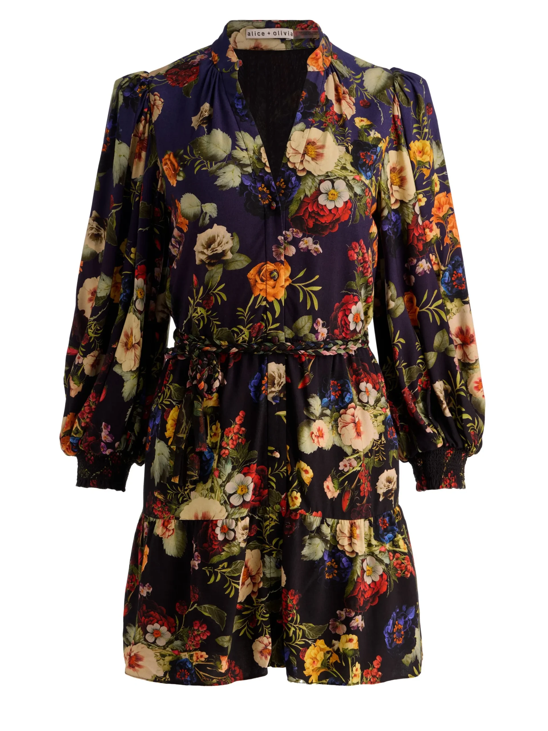 Alice and Olivia MINI*ANTONETTE MINI DRESS REGAL RETREAT