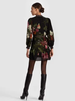 Alice and Olivia MINI*ANTONETTE MINI DRESS REGAL RETREAT