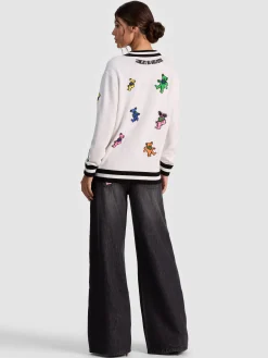 Alice and Olivia CARDIGANS*A+O X GRATEFUL DEAD BRADFORD CARDIGAN