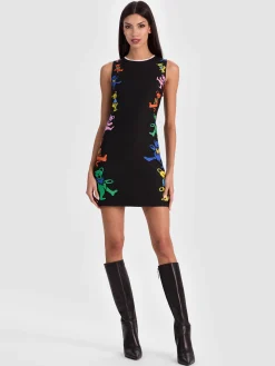 Alice and Olivia MINI*A+O X GRATEFUL DEAD CLYDE MINI DRESS