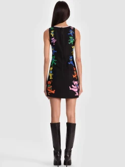 Alice and Olivia MINI*A+O X GRATEFUL DEAD CLYDE MINI DRESS