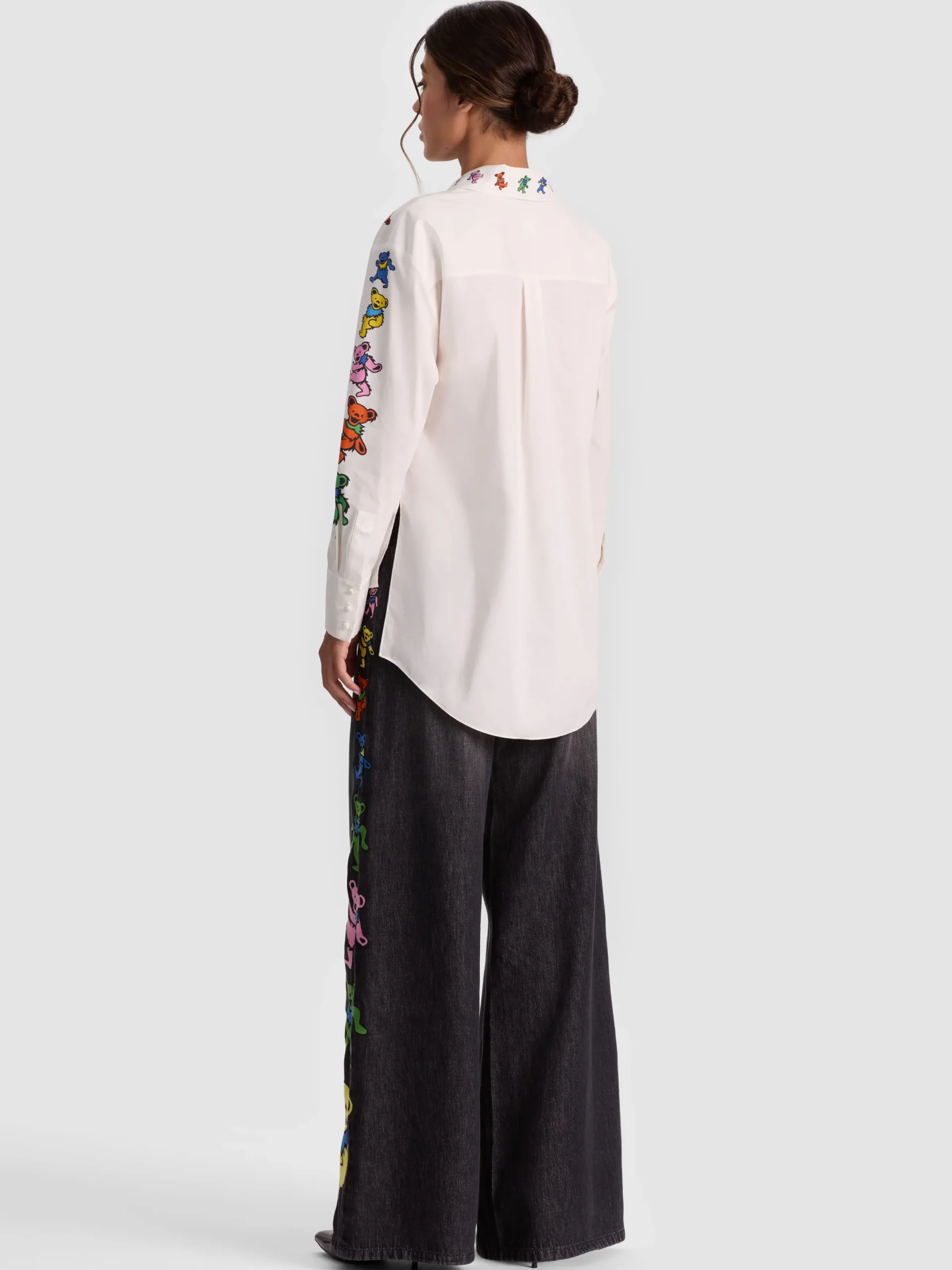 Alice and Olivia BLOUSES*A+O X GRATEFUL DEAD DIMITRA BUTTON DOWN