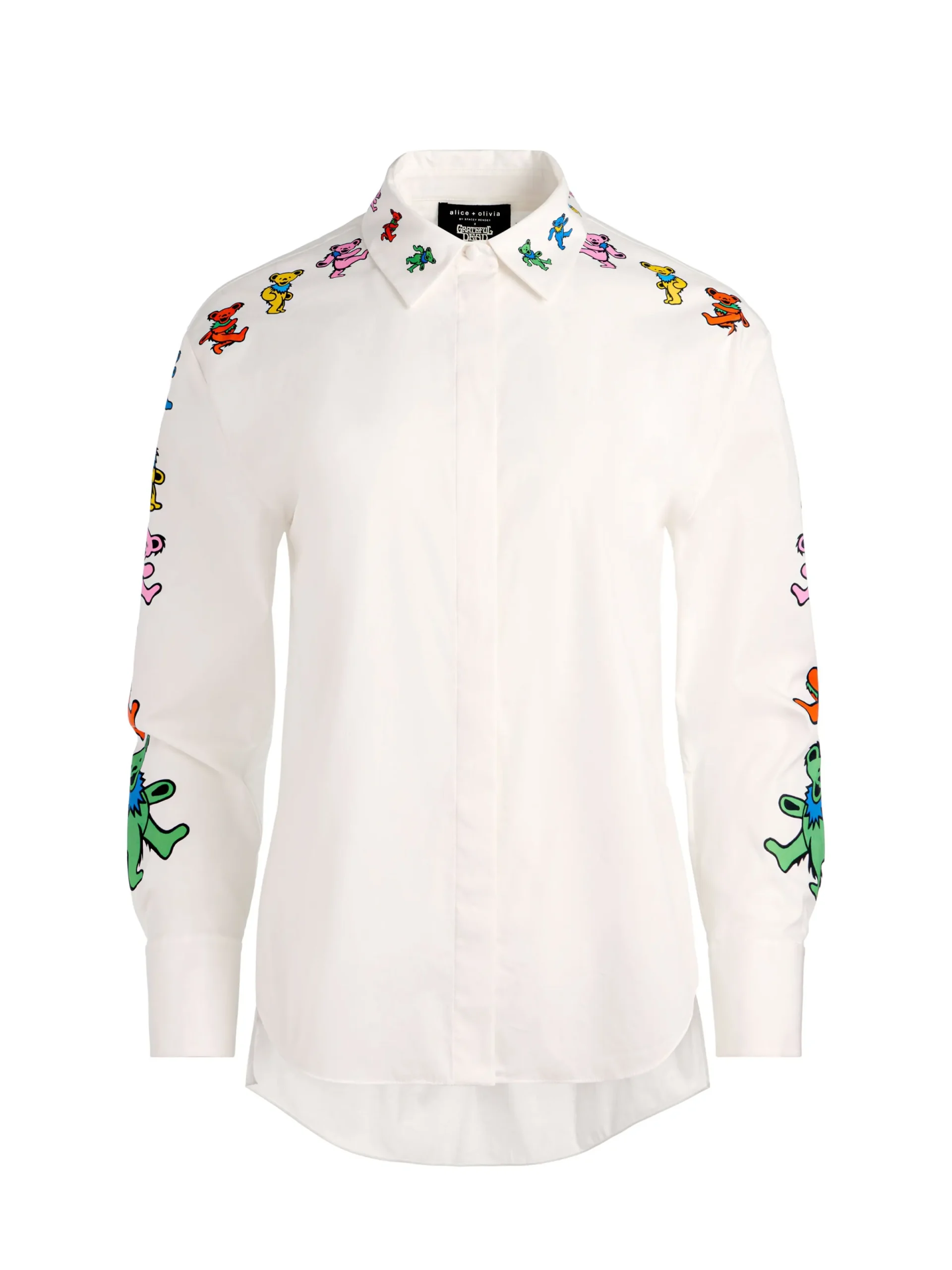 Alice and Olivia BLOUSES*A+O X GRATEFUL DEAD DIMITRA BUTTON DOWN