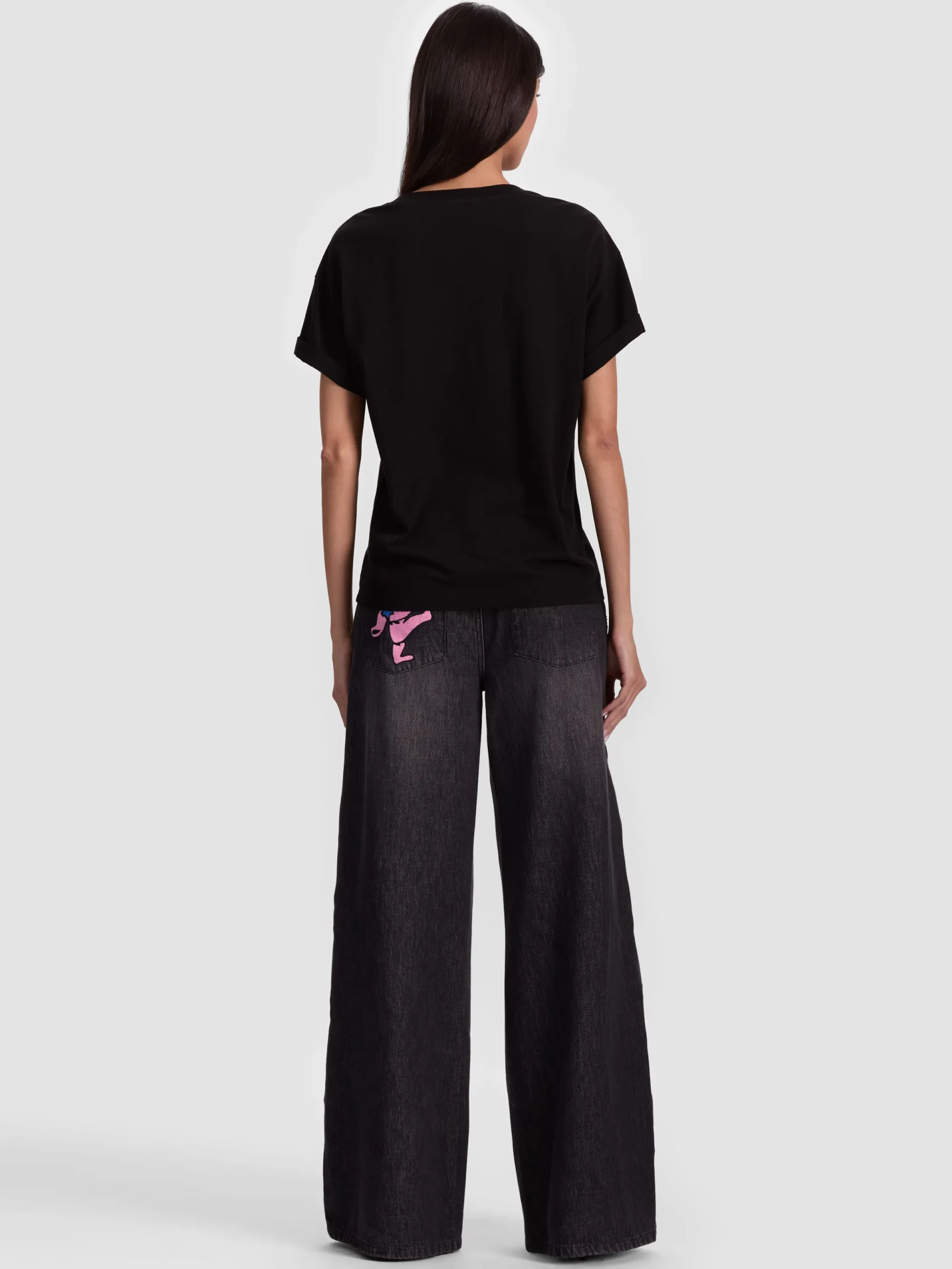 Alice and Olivia FRIENDS + FAMILY*A+O X GRATEFUL DEAD EVAN TEE