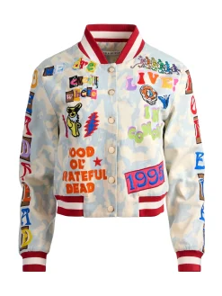 Alice and Olivia JACKETS*A+O X GRATEFUL DEAD KERI DENIM JACKET