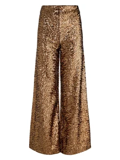 Alice and Olivia WIDE LEG*ATHENA SEQUIN PANT