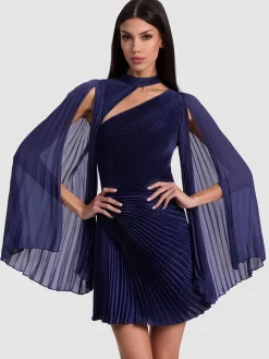 Alice and Olivia MINI*AURELIE MINI DRESS BLACK