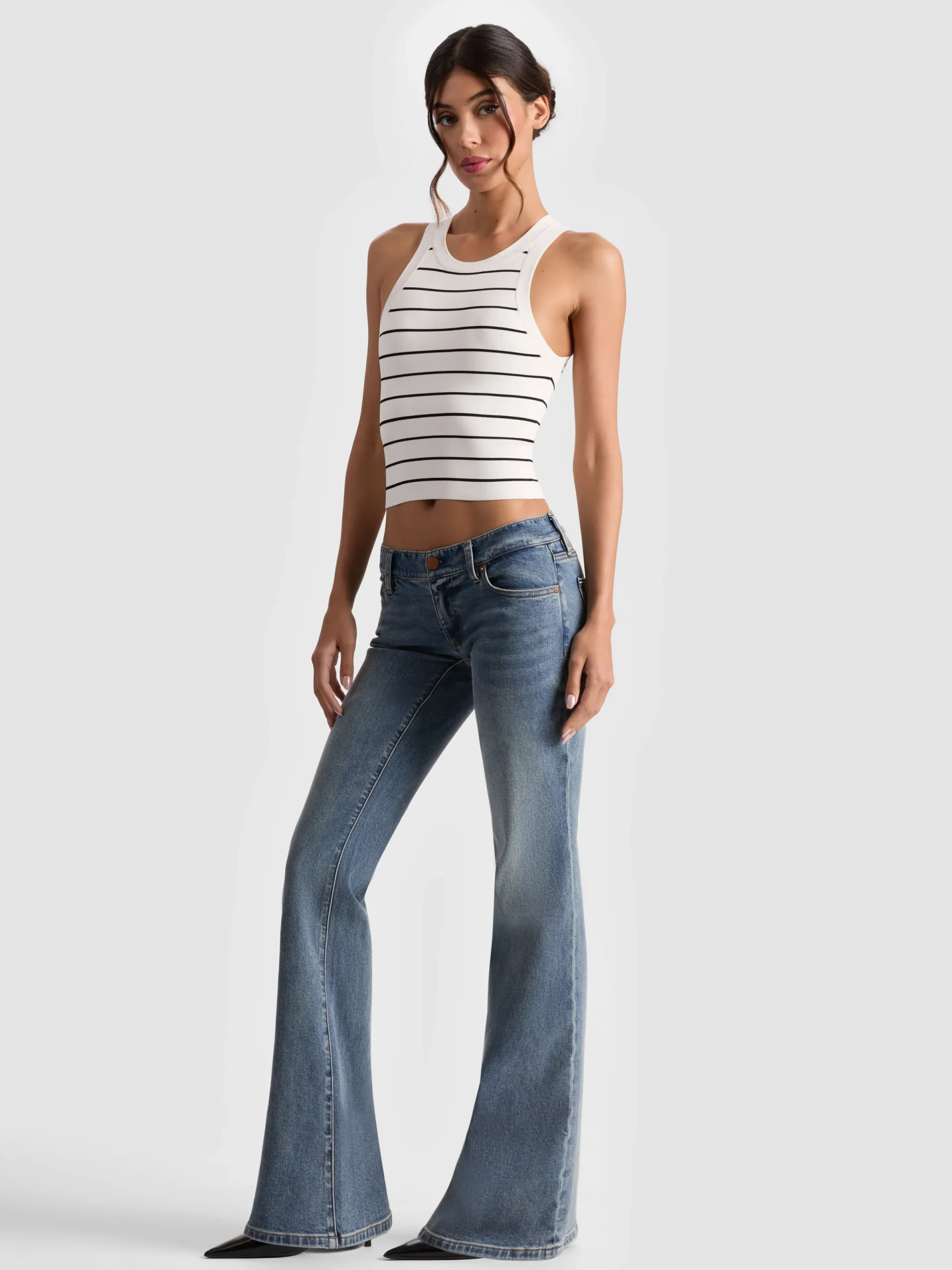 Alice and Olivia JEANS*BELLA LOW RISE JEAN