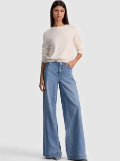 Alice and Olivia PULLOVERS*CAROLEE CASHMERE PULLOVER BLACK