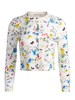 Alice and Olivia CARDIGANS*CARSON PRINTED CARDIGAN