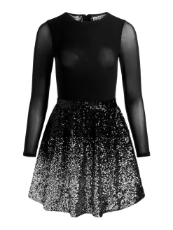Alice and Olivia MINI*CHARA EMBELLISHED MINI DRESS