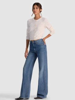 Alice and Olivia JEANS*CHIC JEAN DARK CHOCOLATE