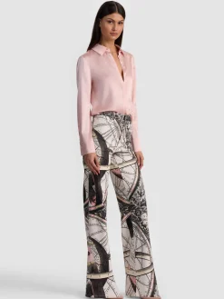 Alice and Olivia JEANS*CHIC JEAN OFF WHITE