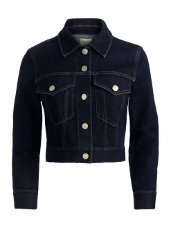 Alice and Olivia DENIM*CHLOE DENIM JACKET WHITE