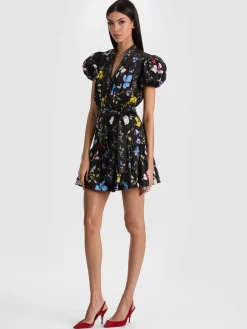Alice and Olivia MINI*CORA MINI SHIRT DRESS