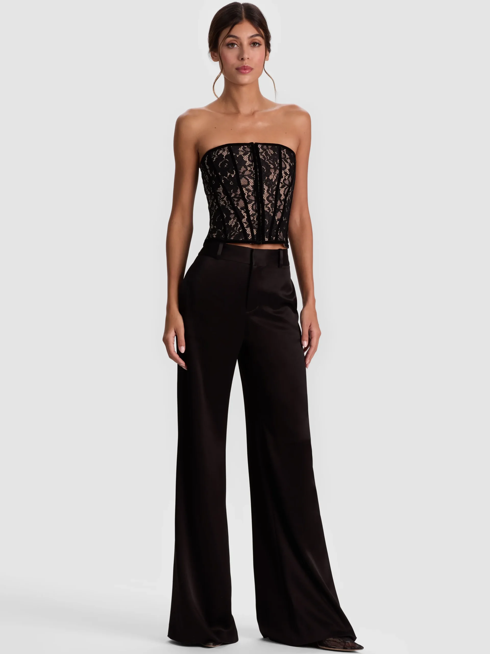 Alice and Olivia CROP TOPS*COSETTE LACE CORSET