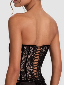 Alice and Olivia CROP TOPS*COSETTE LACE CORSET