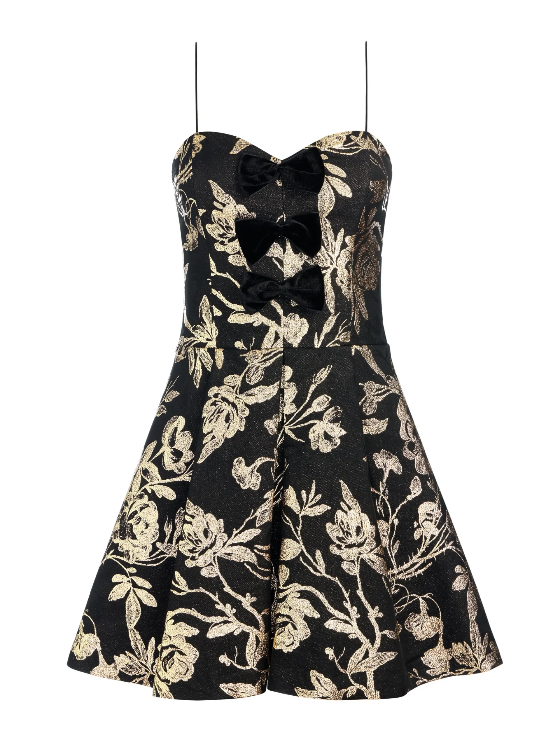 Alice and Olivia MINI*DANIELA STRUCTURED MINI DRESS