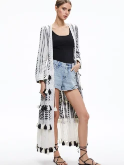 Alice and Olivia TANKS*DARYN SCULPTING TANK WHITE