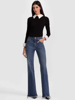 Alice and Olivia JEANS*DELANCEY JEAN CELINE VINTAGE