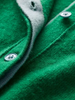 Alice and Olivia SETS*DOLLIE TWO TONE CASHMERE CARDIGAN