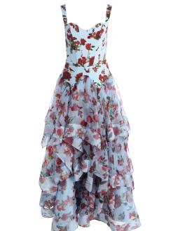 Alice and Olivia MAXI*DOROTHEA PRINTED BALLGOWN