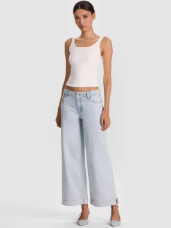 Alice and Olivia JEANS*DUNCAN JEAN BLACK