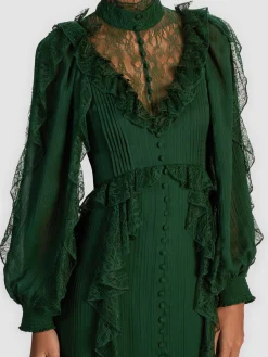 Alice and Olivia MAXI*ELEA MAXI DRESS