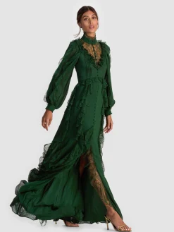 Alice and Olivia MAXI*ELEA MAXI DRESS