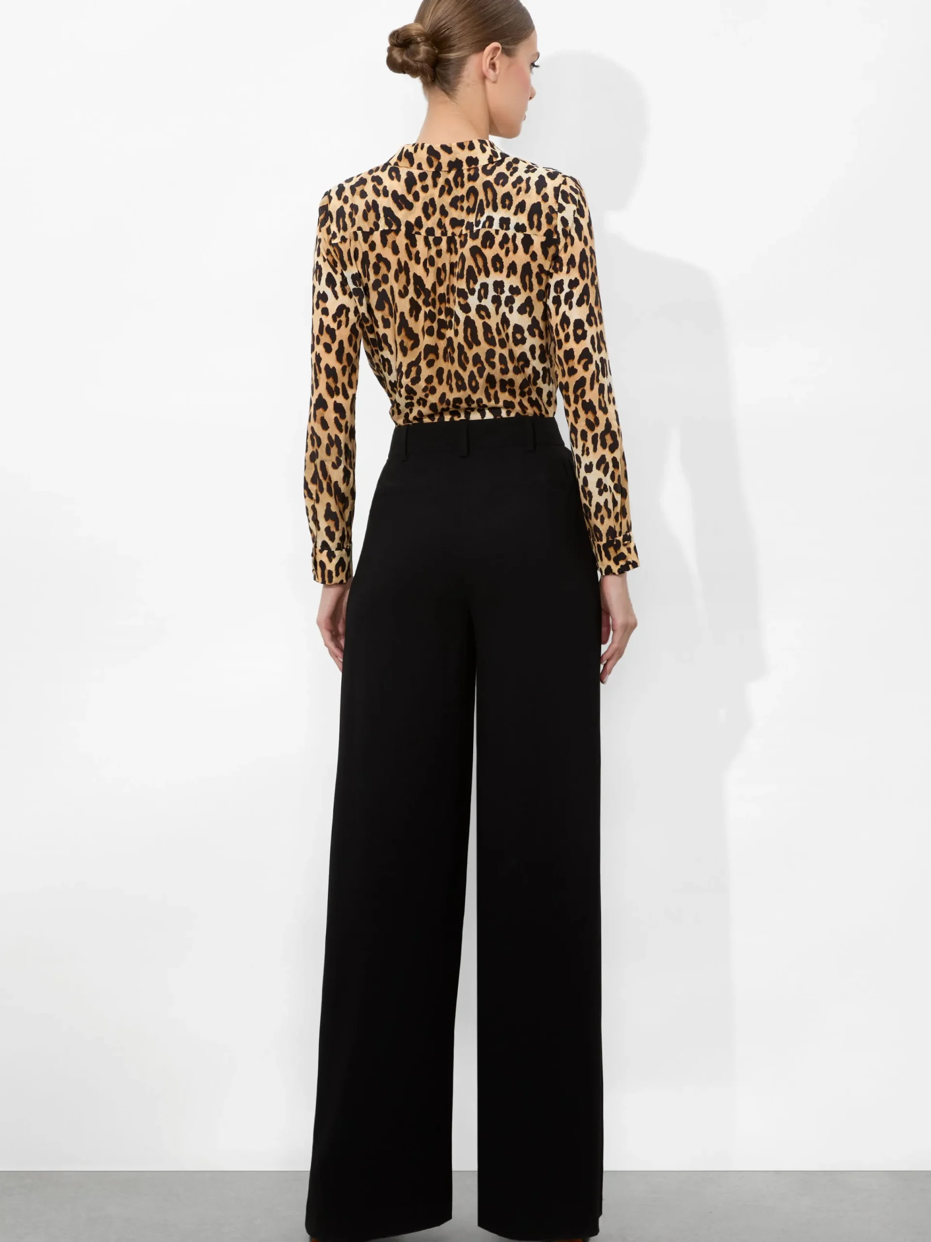 Alice and Olivia ANDREW PANT|JADE MESH BUTTON DOWN*ELOISE BUTTON DOWN