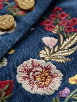 Alice and Olivia JACKETS*EMERSON DENIM MILITARY JACKET