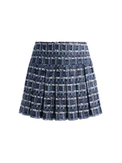 Alice and Olivia MINI*EMILIE MINI SKIRT BLACK