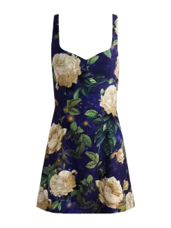 Alice and Olivia MINI*EVE EMBELLISHED MINI DRESS