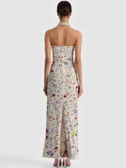Alice and Olivia MAXI*GEORGIE EMBELLISHED GOWN