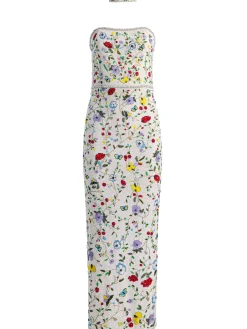 Alice and Olivia MAXI*GEORGIE EMBELLISHED GOWN