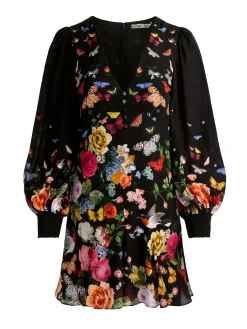 Alice and Olivia MINI*IRENE MINI DRESS VISIONARY