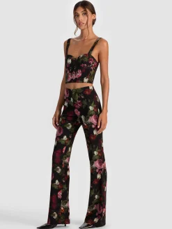 Alice and Olivia CROP TOPS*JEANNA BUSTIER TOP