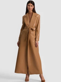 Alice and Olivia VEGAN*JIMMY VEGAN COAT SAGE