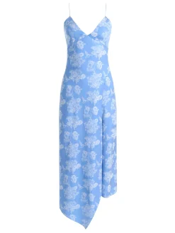 Alice and Olivia MIDI*JULIETTA MIDI SLIP DRESS